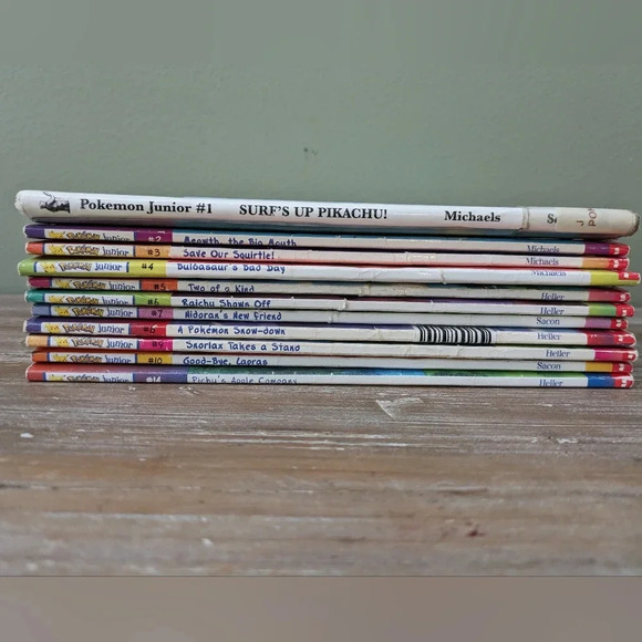 Pokémon Junior book series #1-10 + #14 - Picture 2 of 6